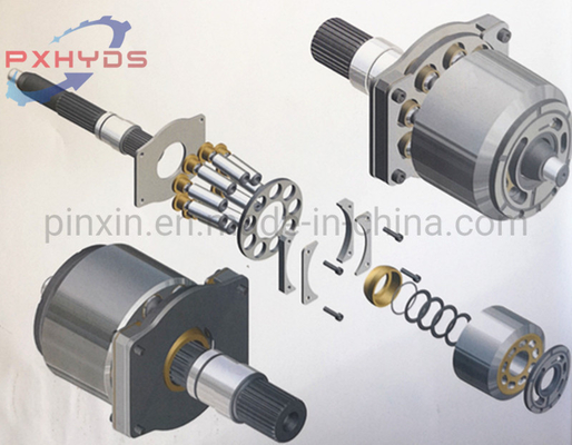 Single Cylinder Structure A4vso40/71 Hydraulic Pump Cylinder Block Spare Parts Apply
