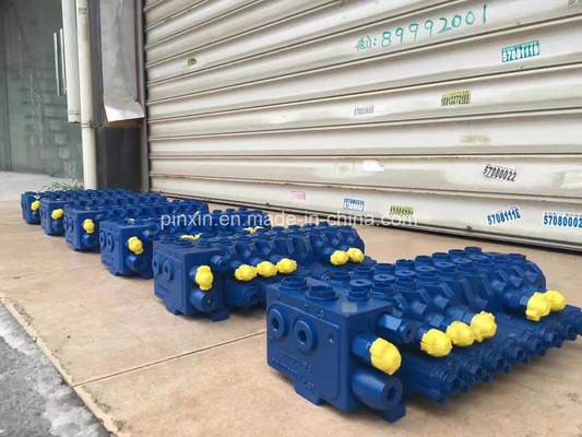 Double Seater M7 Multiple Unit Valve Hydraulic Spare Parts for Concrete Pump Truck