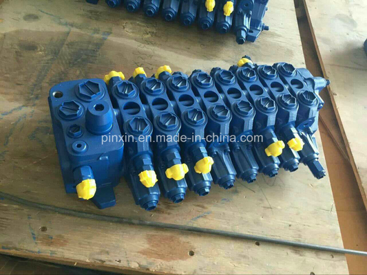Double Seater M7 Multiple Unit Valve Hydraulic Spare Parts for Concrete Pump Truck