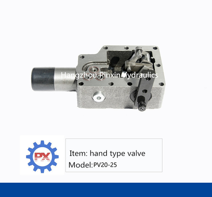 Cast Iron Spare Parts Manual Control Valve for PV20 PV25 Hydraulic Pump at Best