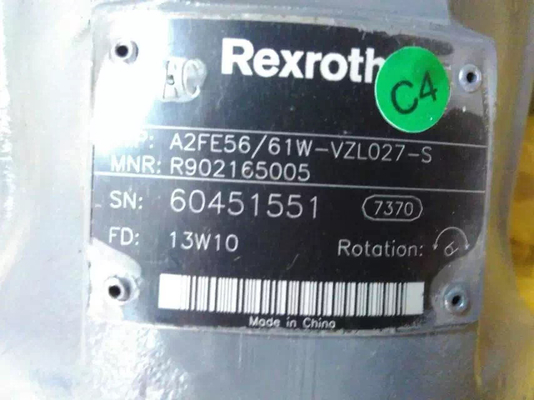 Oil Hydraulic Piston Motor A2fe63 Series for Excavator Easy to Install