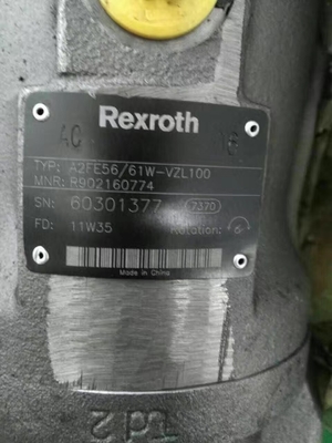 Oil Hydraulic Piston Motor A2fe63 Series for Excavator Easy to Install