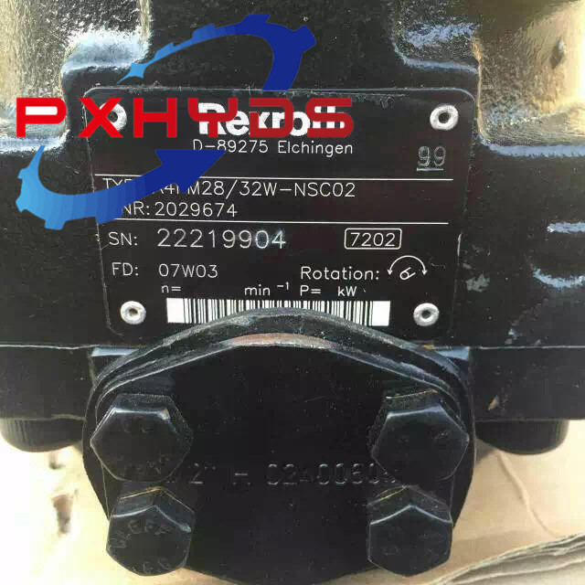 Trailer Pump Oil Power Source A4FM28/32W-Nsc02 Hydraulic Piston Motor BV certificate