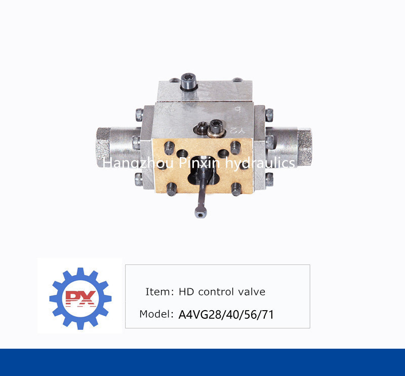 Easy to Hydraulic Valve HD Hand Control Type for A4vg71 Hydraulic Pump Single Seater