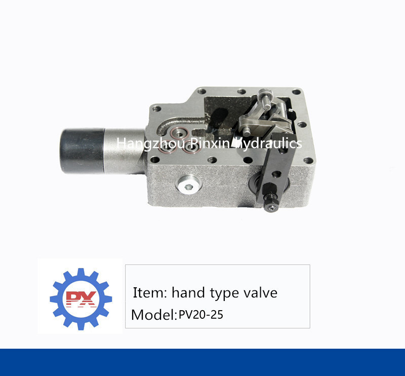 Cast Iron Spare Parts Manual Control Valve for PV20 PV25 Hydraulic Pump at Best