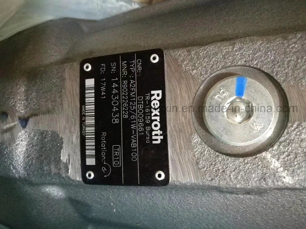 Design A2FM107 Hydraulic Piston Motor for Excavator Hydr Motor Pump 61W-VZB020