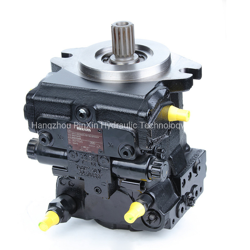 Rexroth Hydraulic Pump A4vg45 Series Straight Shaft Swashplate Piston Type Pressureoil