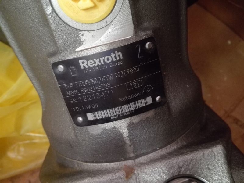 Oil Hydraulic Piston Motor A2fe63 Series for Excavator Easy to Install